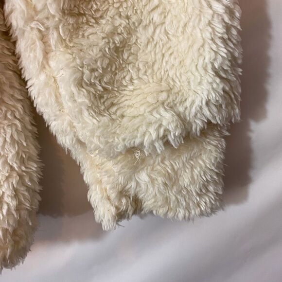 Shearling Pullover Jacket by Weatherproof Vintage  Size Medium - Picture 7 of 8